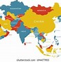Image result for Asia Simple Map River
