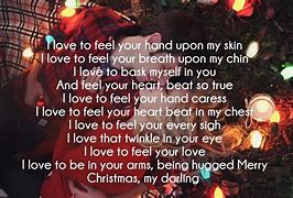 Image result for Christmas Love Poems for Girlfriend