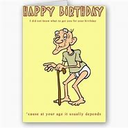 Image result for older age humor greetings card