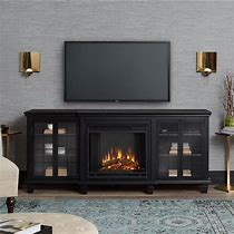Image result for Electric Fireplace TV Stand