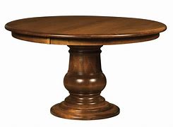 Image result for Single Pedestal Dining Table