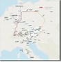 Image result for Trains in Austria Map
