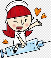 Image result for Cartoon Nurse with Needle