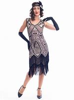 Image result for Beaded Flapper Dress Plus Size
