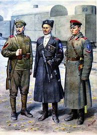 Image result for Black Leather Uniforms From Russian Civil War