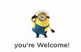 Image result for You Are Welcome Minion
