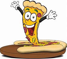 Image result for Happy Pizza Clip Art