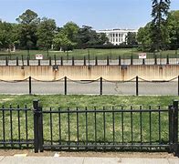 Image result for New Wall Being Built around the White House