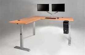 Image result for Standing L-Desk