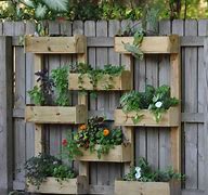 Image result for DIY Planters for a Fence