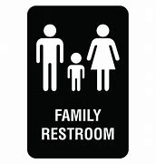 Image result for Bathroom Restroom Sign