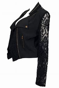 Image result for Plus Size Short Sleeve Black Lace Jacket