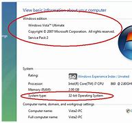 Image result for Windows Vista 64 Bit System
