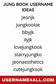 Image result for BTS Aesthetic Words for Usernames