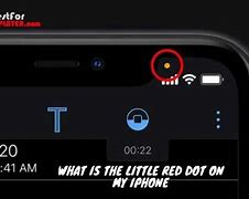 Image result for Red Dot On iPhone 5