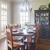 Image result for Country Farmhouse Dining Rooms
