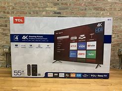 Image result for TCL - 55" Class 4 Series 4K UHD Smart Roku TV