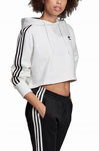 Image result for Adidas Cropped Velour Crop Hoodie