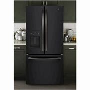 Image result for counter depth black refrigerator