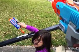 Image result for Boy vs Girl Nerf Gun