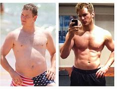 Image result for Chris Pratt Fat to Buff