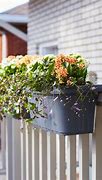 Image result for Fence Rail Planters