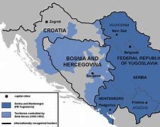 Image result for Yugoslav Wars Tank with Flags