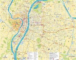 Image result for Lyon France City Map