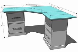 Image result for Small DIY Desk Plans