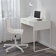 Image result for Mini Desk White Round
