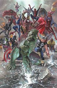 Image result for Avengers Assemble Omega Alex Ross Sketch