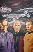 Image result for Star Trek Captains Illustration