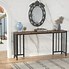 Image result for Narrow Sofa Table 25X24x14
