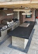 Image result for Custom Brick Outdoor Kitchen