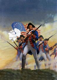 Image result for Revolutionary War Battle Paintings