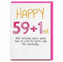 Image result for Funny 60th Birthday Messages