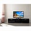 Image result for Black TV Stands and Cabinets
