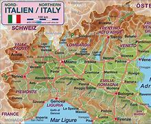 Image result for Northern Italy Map Cities