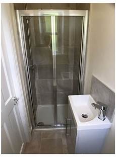 Small En Suite Conversion Barwick #garage #bathroom #ideas #small #