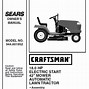 Image result for Craftsman Riding Lawn Mower 917 Parts Diagram