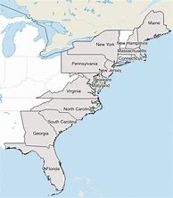 Image result for States On East Coast