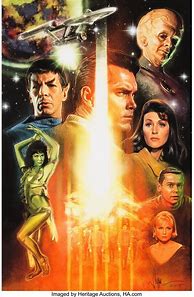 Image result for Vintage Star Trek Art