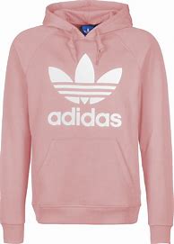 Image result for Adidas Trefoil Hoodie Pink