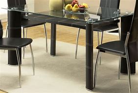 Image result for glass top dining table