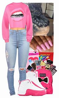 Image result for Polyvore Hoodie Outfit