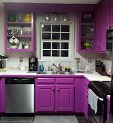 Image result for Powder Blue Kitchen Cabinets