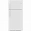 Image result for Frigidaire 18 Cu FT Top Freezer Refrigerator in Black Stainless Steel