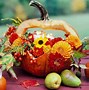 Image result for Fall Scenery with Pumpkins