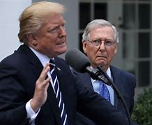 Image result for Trump and Mitch McConnell