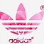 Image result for Adidas Pink Hoodie Black Logo Trefoil